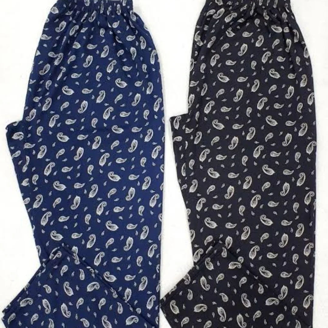 شلوار زنانه نخی سایز بزرگ